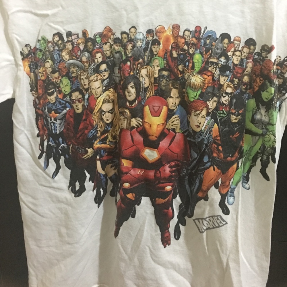 Marvel superhero t-shirt